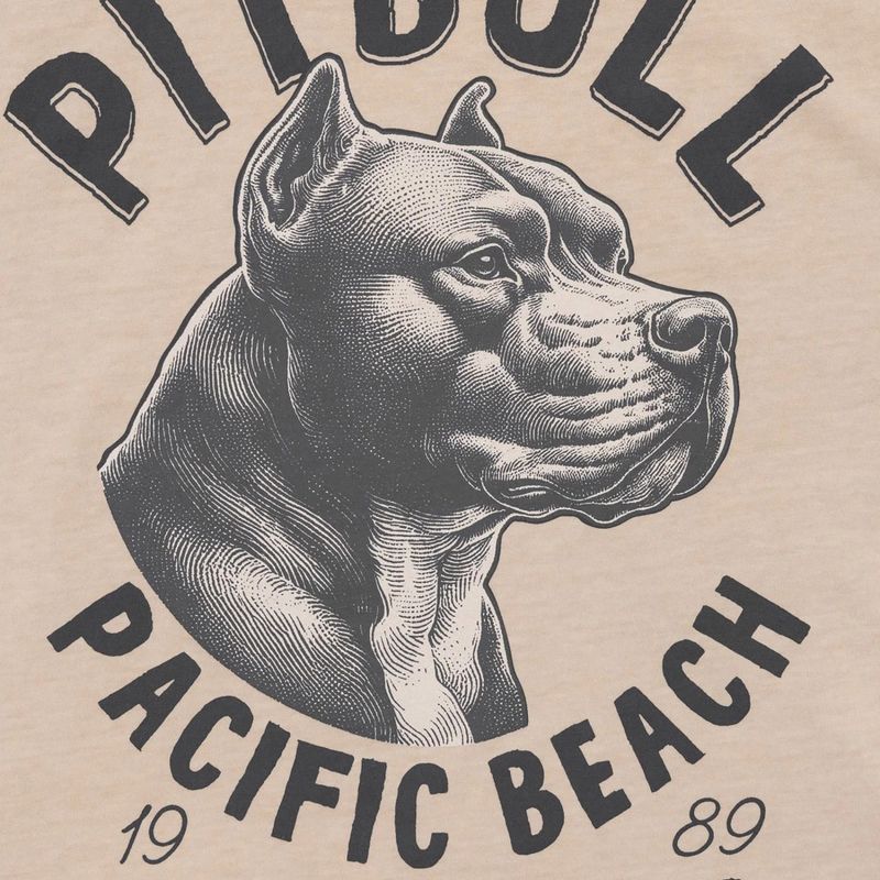 Pitbull men's pacific ultra light sand t-shirt 8