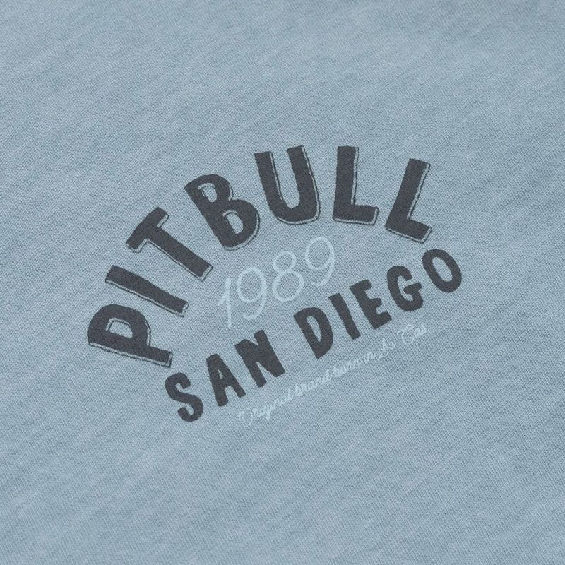 Pitbull men's pacific blue t-shirt 4