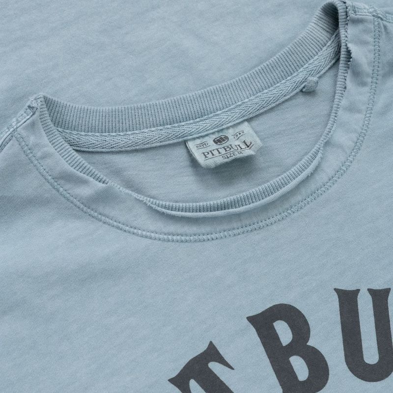 Men's Pitbull Shkull Logo T-shirt blue 3