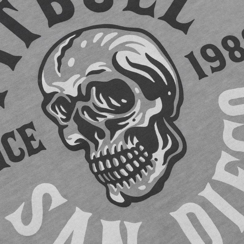 Men's Pitbull Shkull Logo t-shirt grey 5