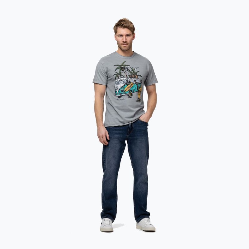 Pitbull men's Open Beach t-shirt grey 2