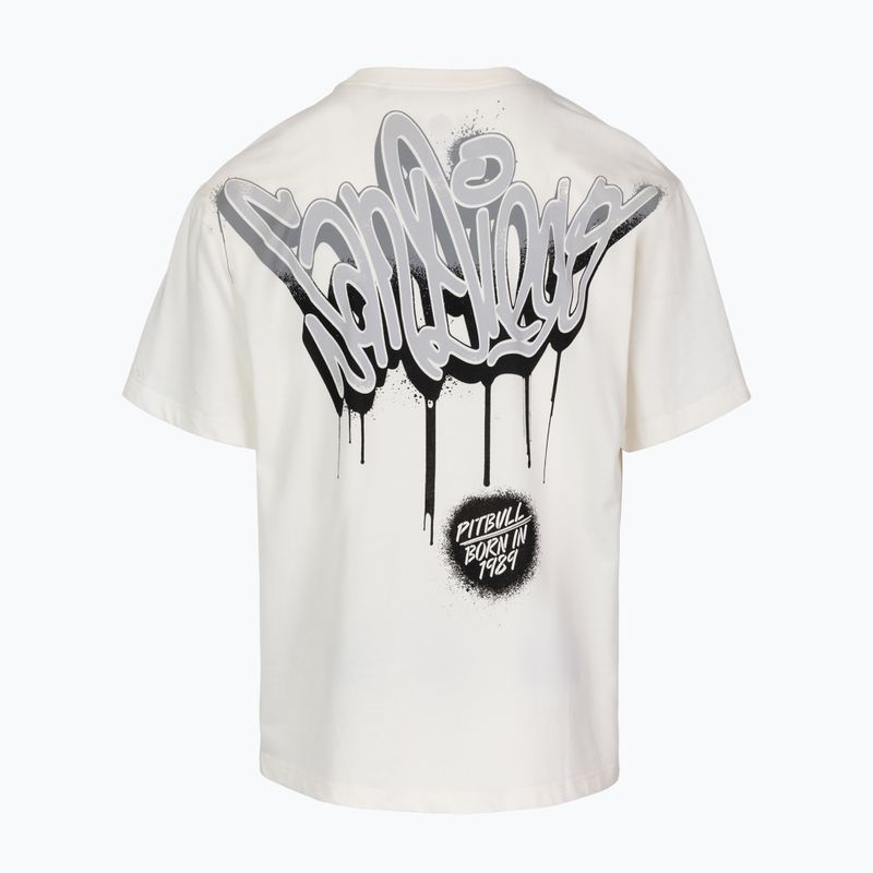 Pitbull Graffiti off white men's t-shirt 2