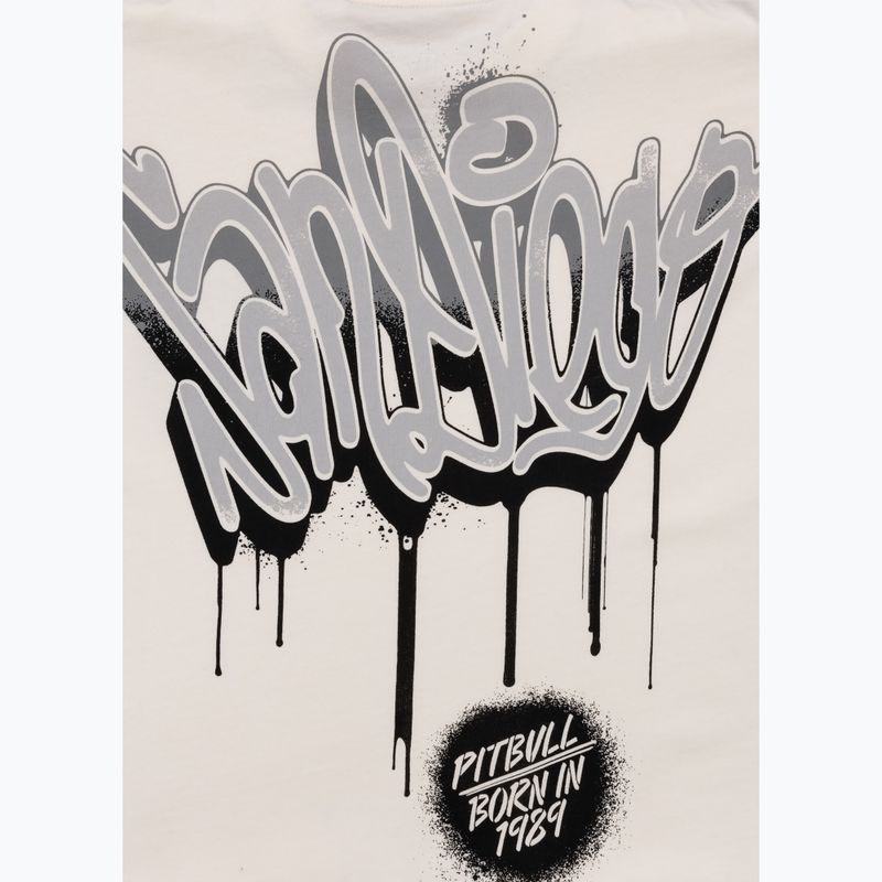 Pitbull Graffiti off white men's t-shirt 5