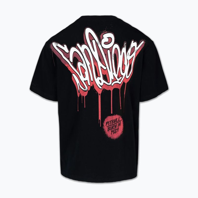 Pitbull men's t-shirt Graffiti black 6