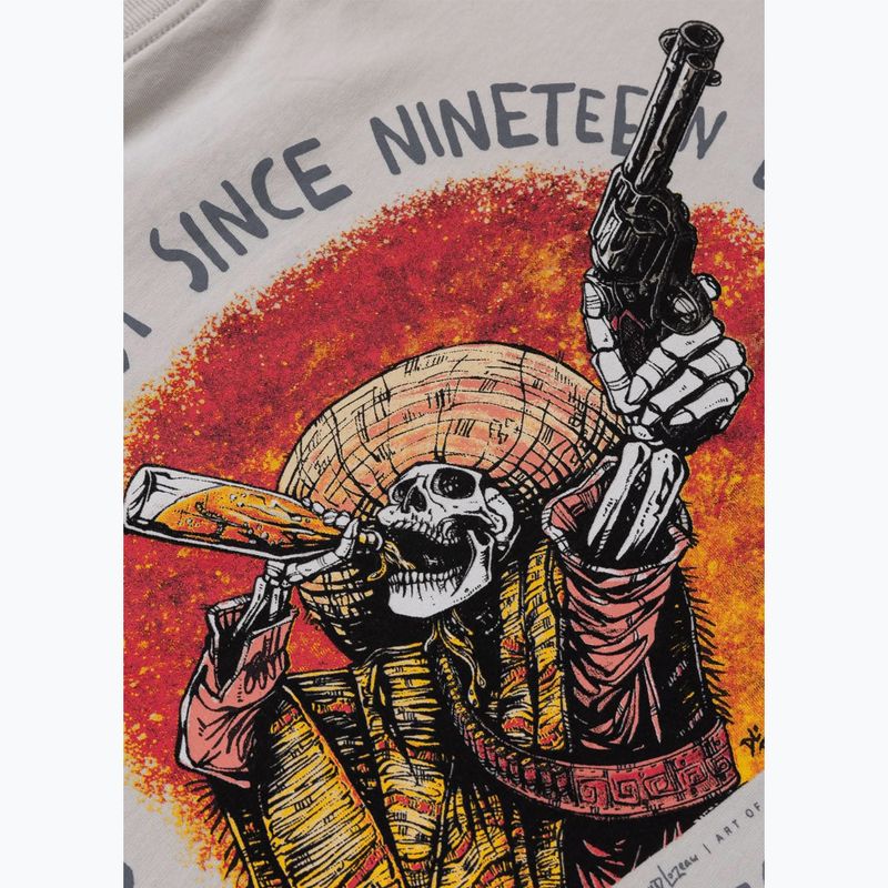 Pitbull Shot For Shot men's t-shirt white/blue 5