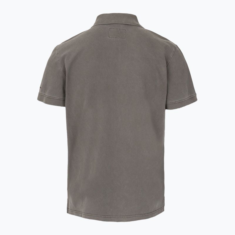 Men's Pitbull Washed Polo Shirt dark brown 2