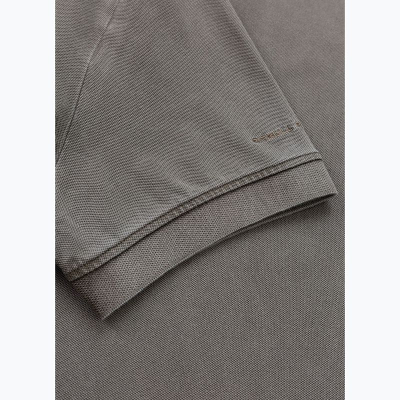 Men's Pitbull Washed Polo Shirt dark brown 5