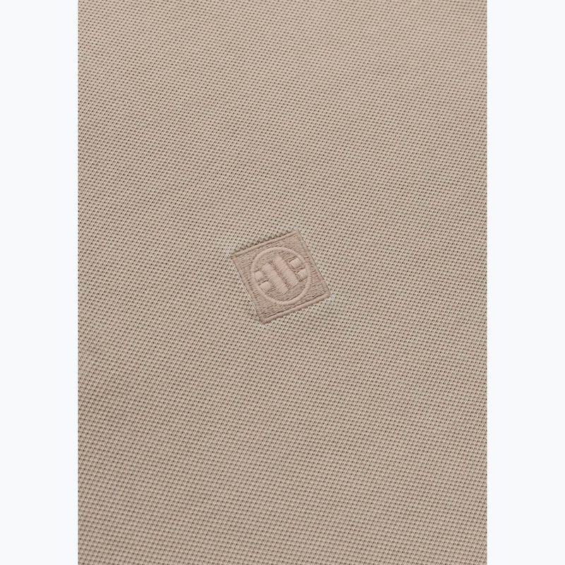 Men's Pitbull Washed Polo Shirt pale sand 4