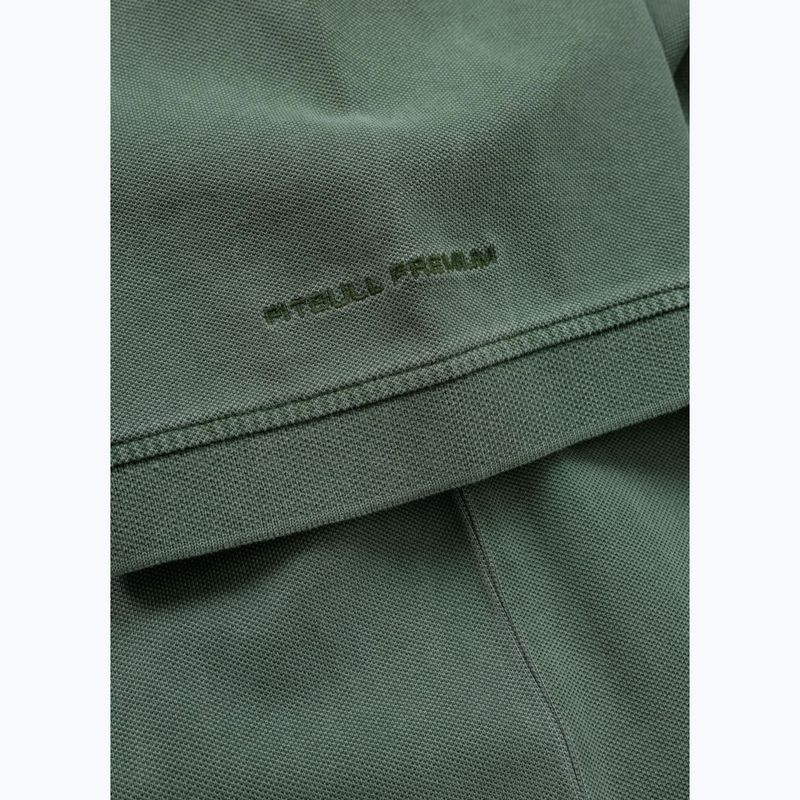 Men's Pitbull Washed Polo Shirt sage green 6
