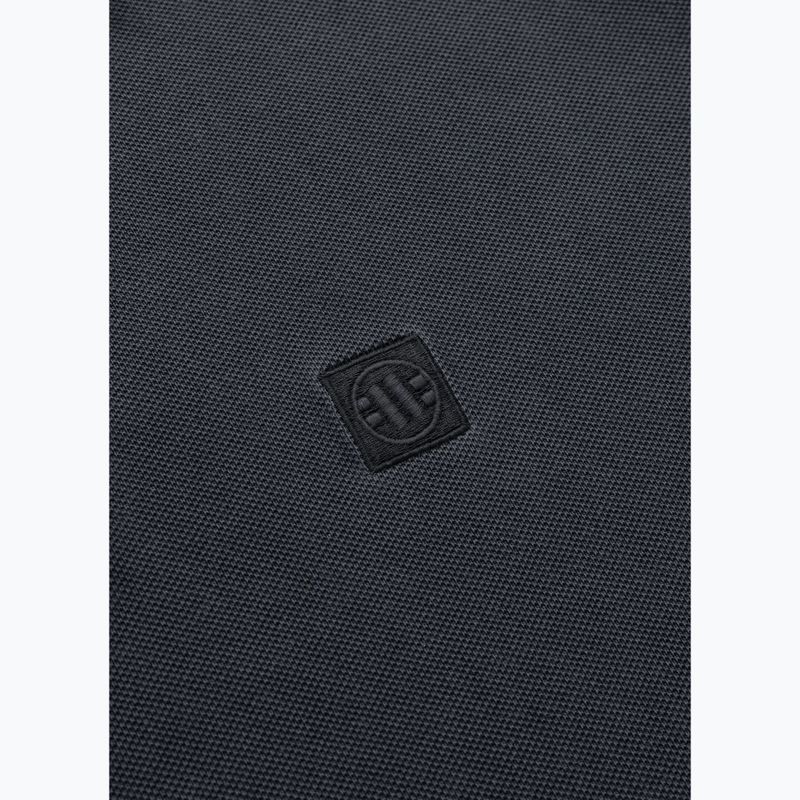 Men's Pitbull Washed Polo Shirt dark graphite 4