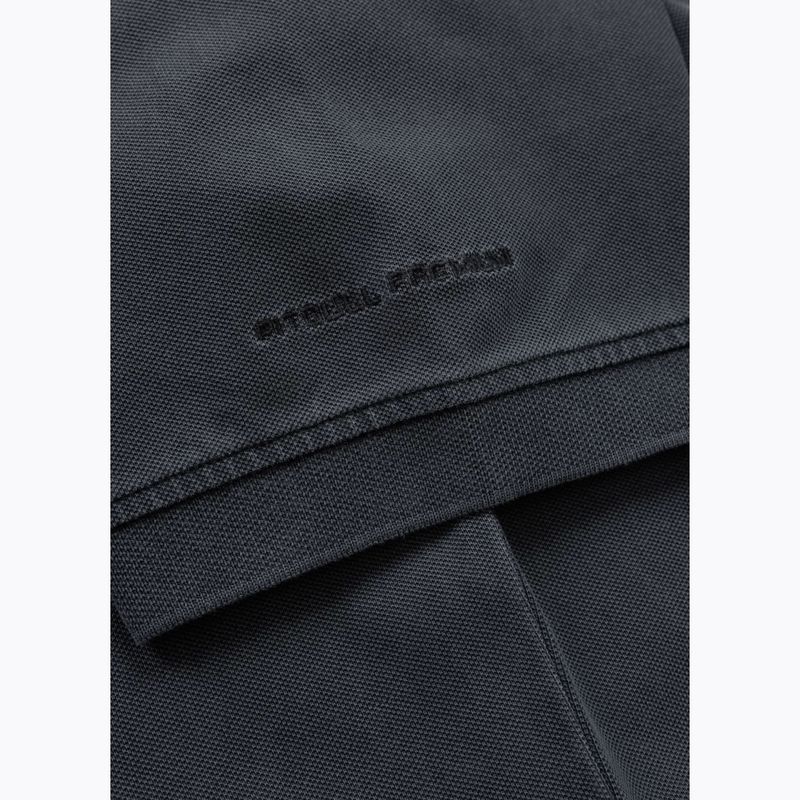 Men's Pitbull Washed Polo Shirt dark graphite 6