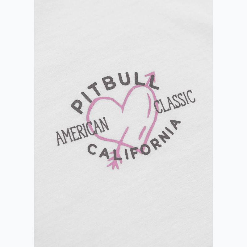 Pitbull Heart women's t-shirt white 7