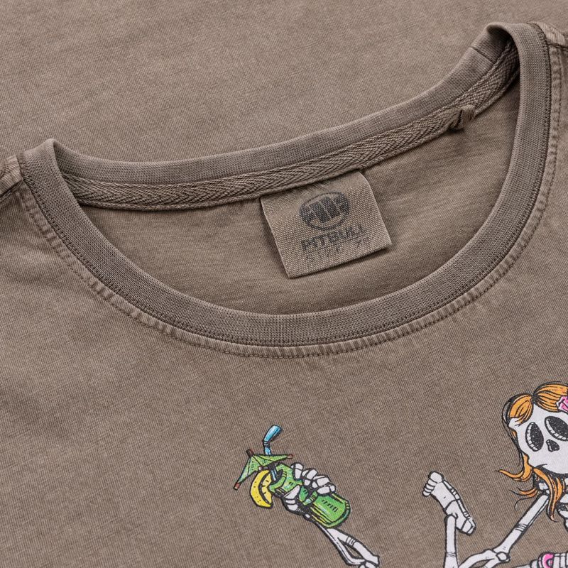 Pitbull Cruisinandboozin women's t-shirt dark brown 6