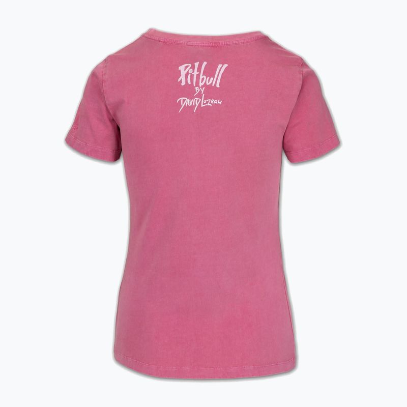 Pitbull Doubletrouble washed pink men's t-shirt 2