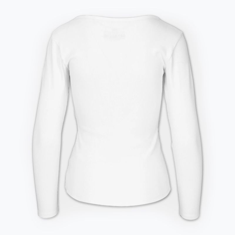 Women's longsleeve Pitbull Rib white 5