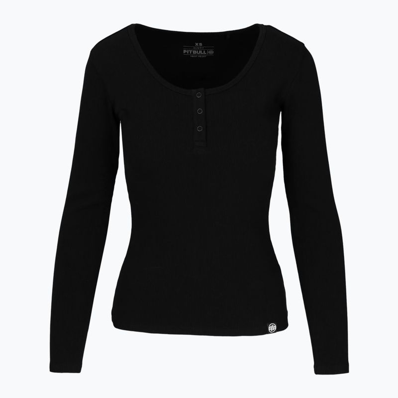 Women's longsleeve Pitbull Rib black 5