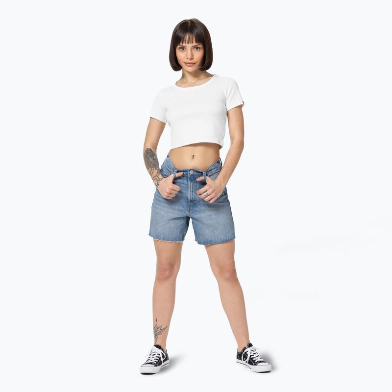 Pitbull Cropped white women's t-shirt 2