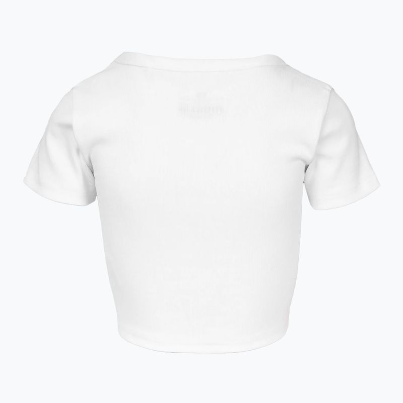 Pitbull Cropped white women's t-shirt 5