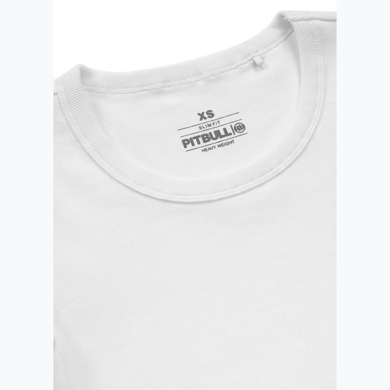 Pitbull Cropped white women's t-shirt 6