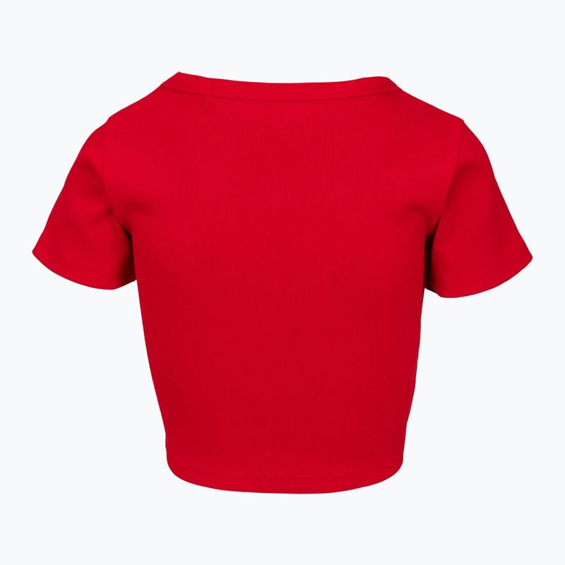 Pitbull Cropped red women's t-shirt 6