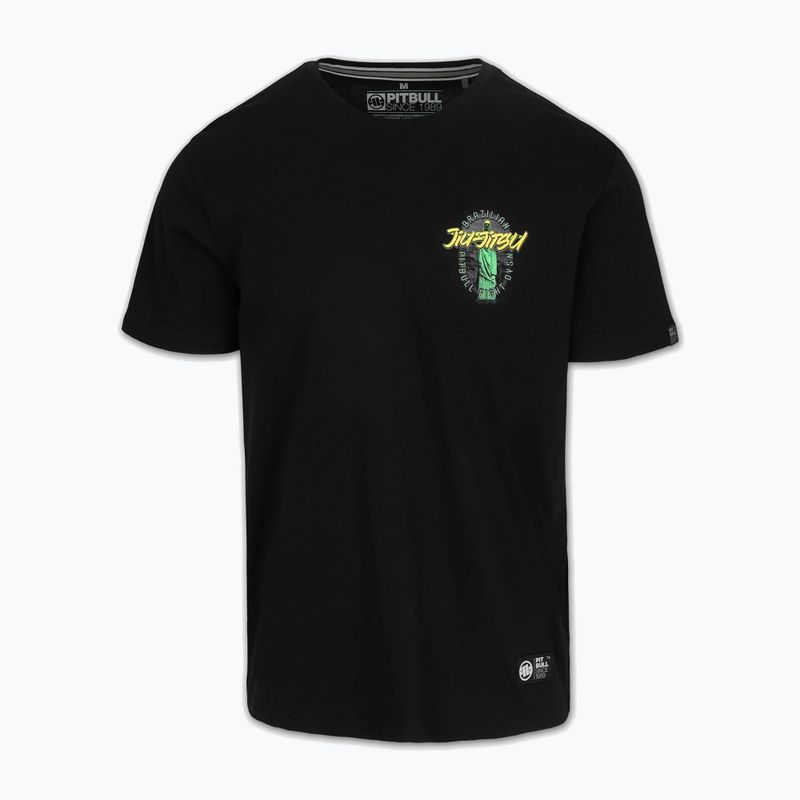 Pitbull BJJ FIGHT DVSN men's t-shirt black
