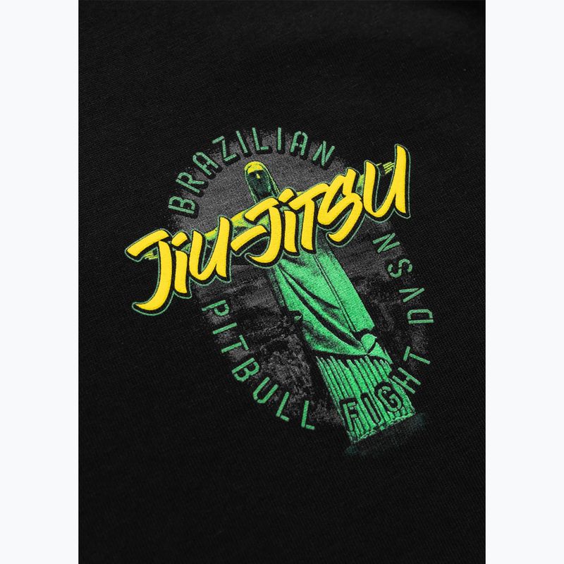 Pitbull BJJ FIGHT DVSN men's t-shirt black 4