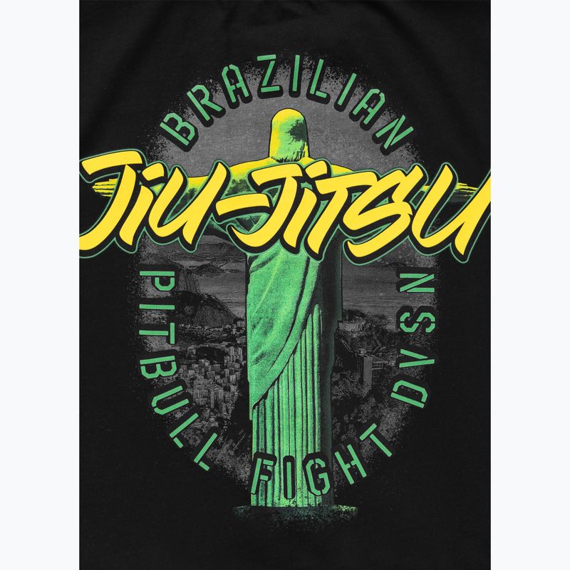 Pitbull BJJ FIGHT DVSN men's t-shirt black 5