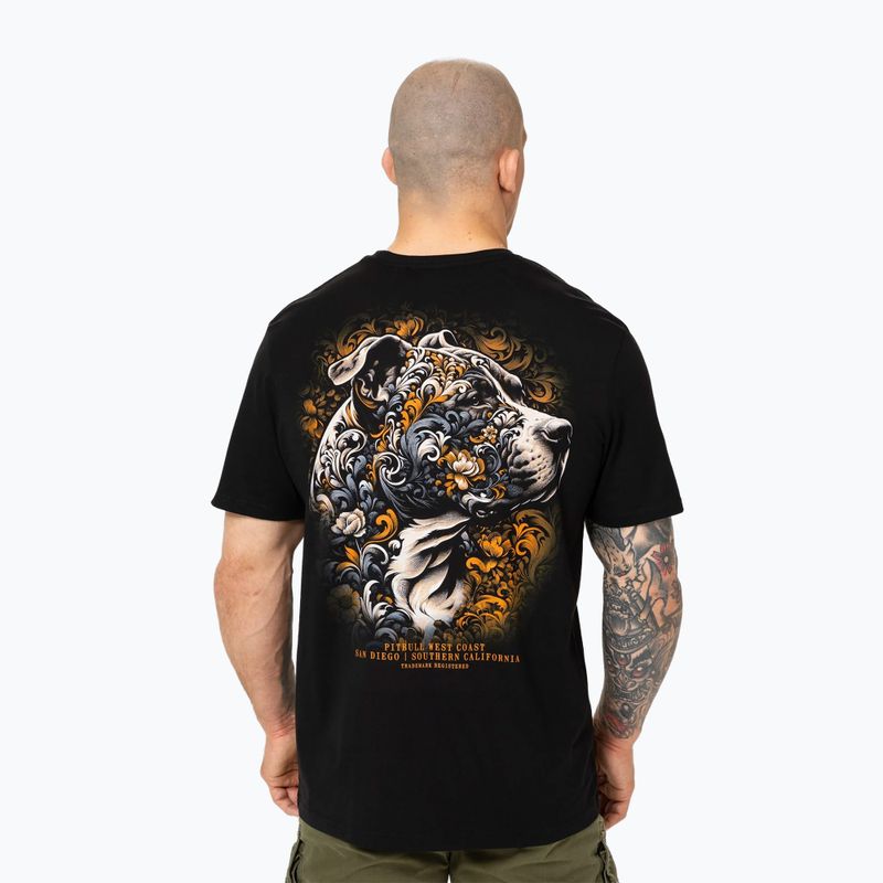 Pitbull Tattoo men's t-shirt black 3