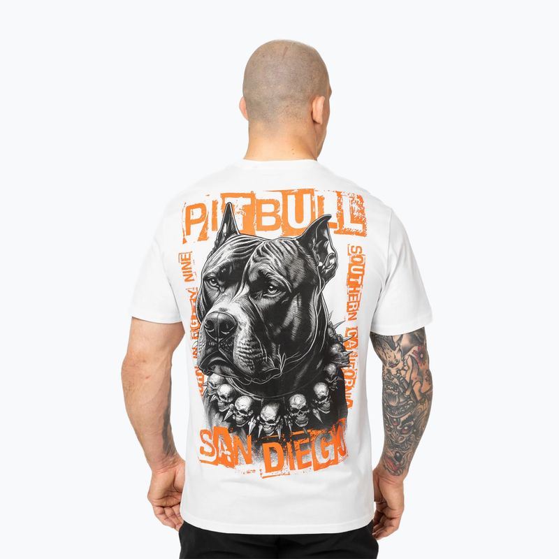 Men's Pitbull Blacky white t-shirt 3
