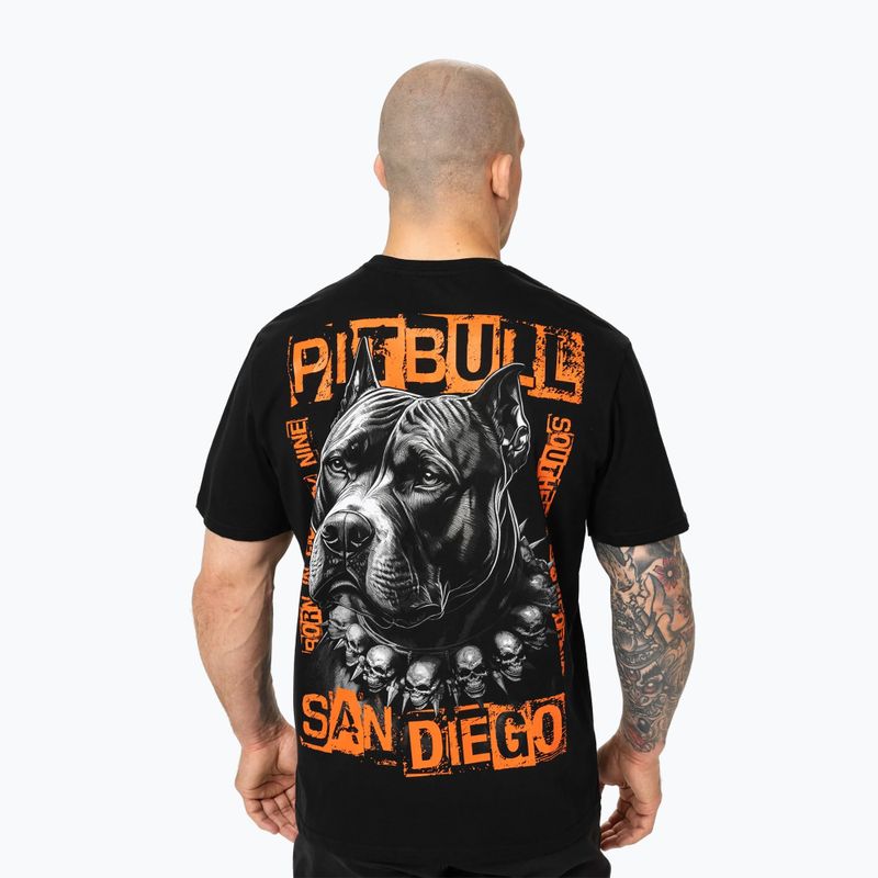 Men's Pitbull Blacky black t-shirt 3