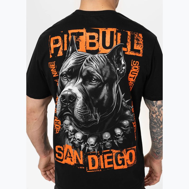 Men's Pitbull Blacky black t-shirt 4