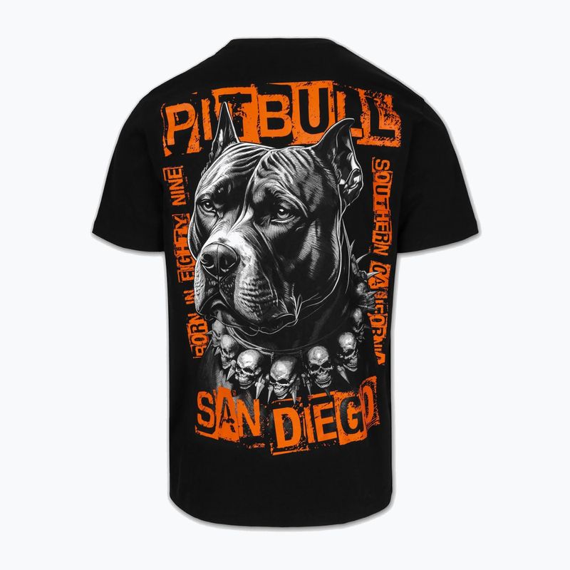 Men's Pitbull Blacky black t-shirt 6