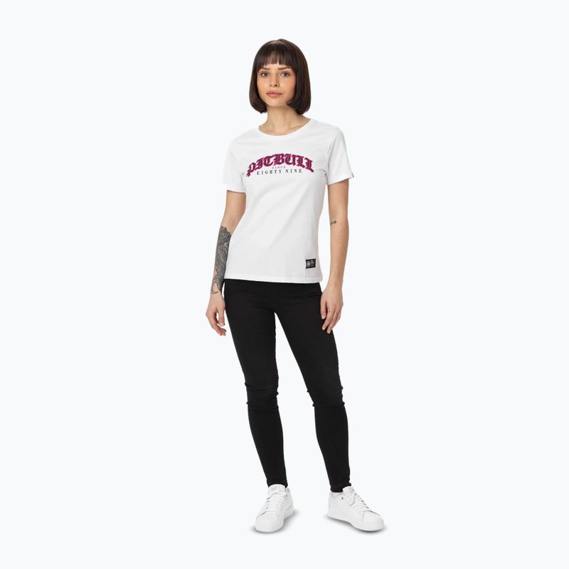 Pitbull Tattoo women's t-shirt white 2