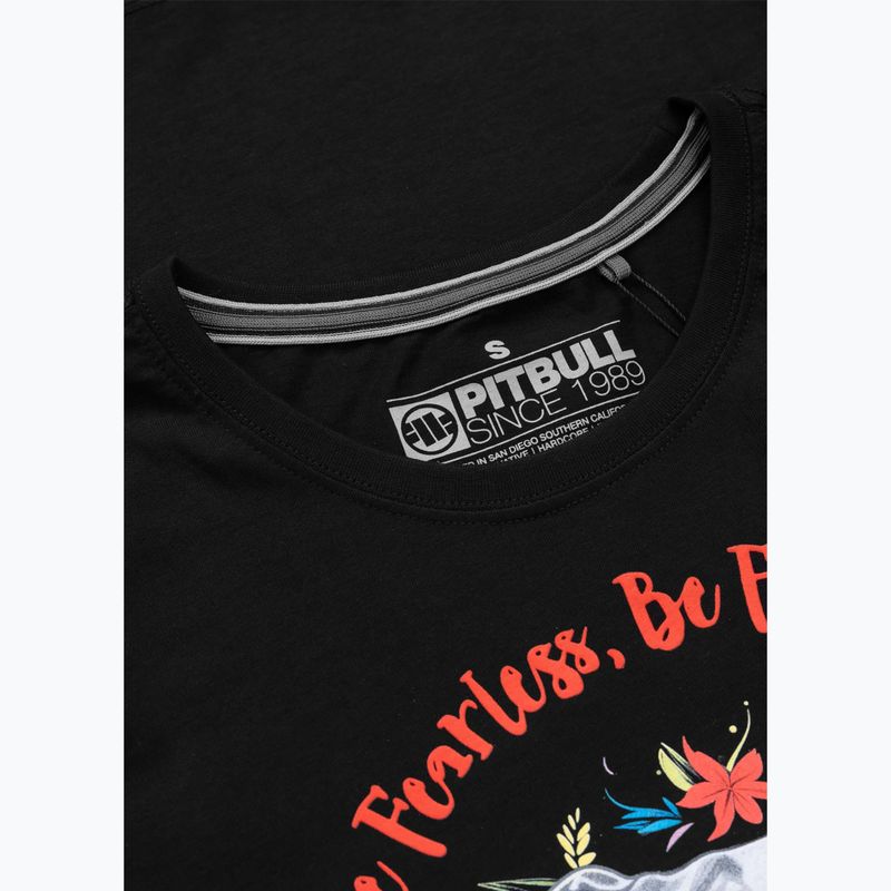 Pitbull women's t-shirt Happy Pit 2 black 3