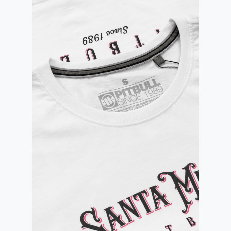 Pitbull Santa Muerte women's t-shirt Rose white 6