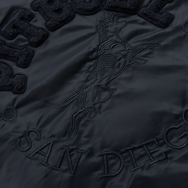 Men's jacket Pitbull Hacket Washed Bomber dark navy 6