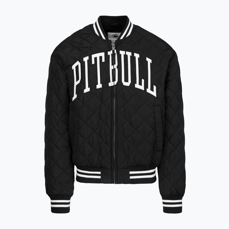 Men's jacket Pitbull Jupiter Padded Baseball black 5