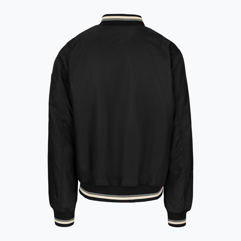 Men's jacket Pitbull Detroit Baseball black 2