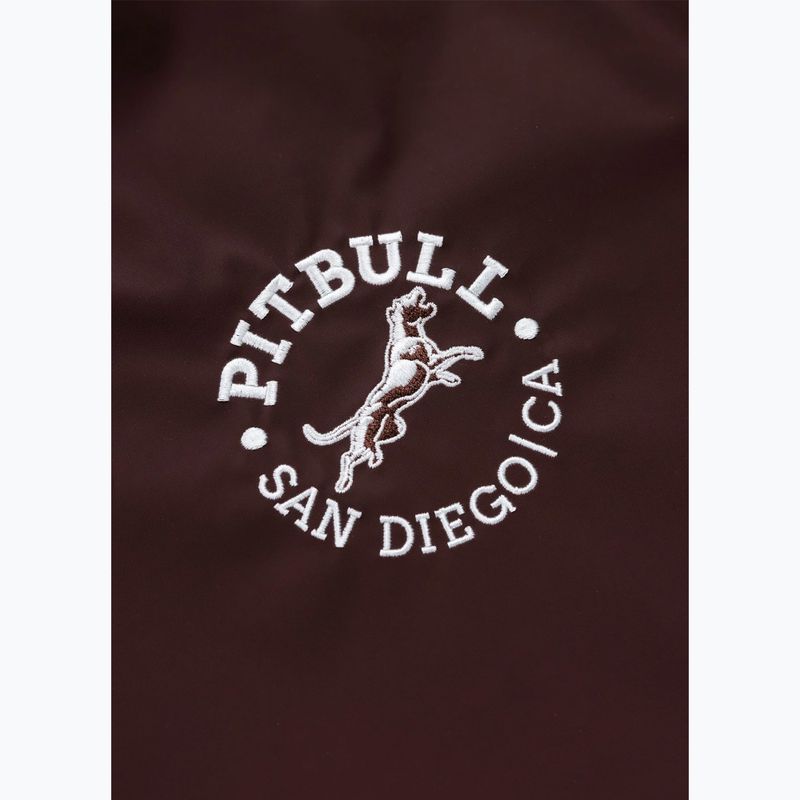 Men's jacket Pitbull Manolito Baseball burgundy 10