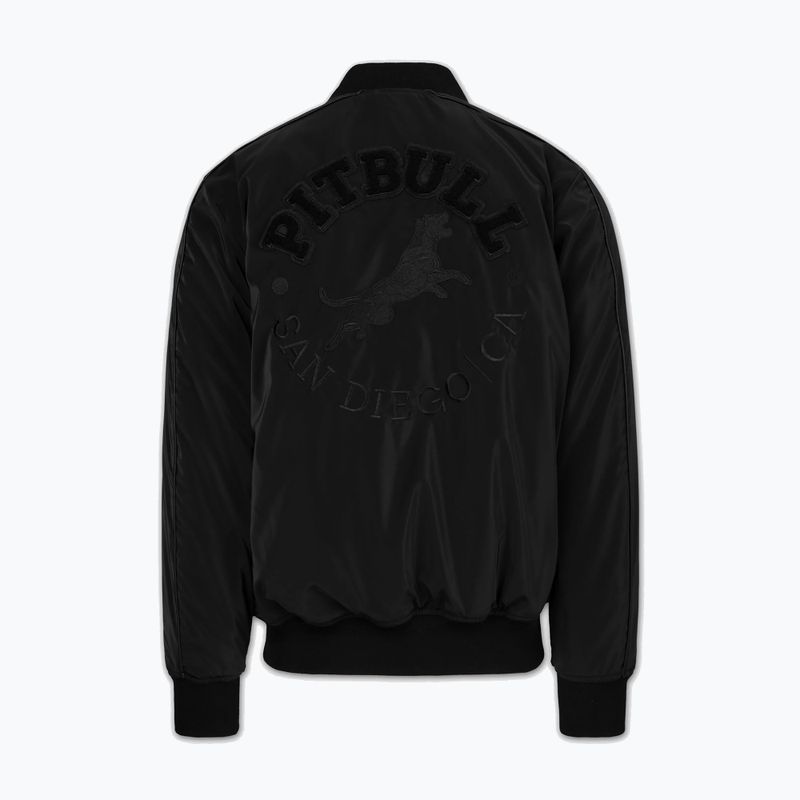 Men's jacket Pitbull Manolito Baseball black/black 7