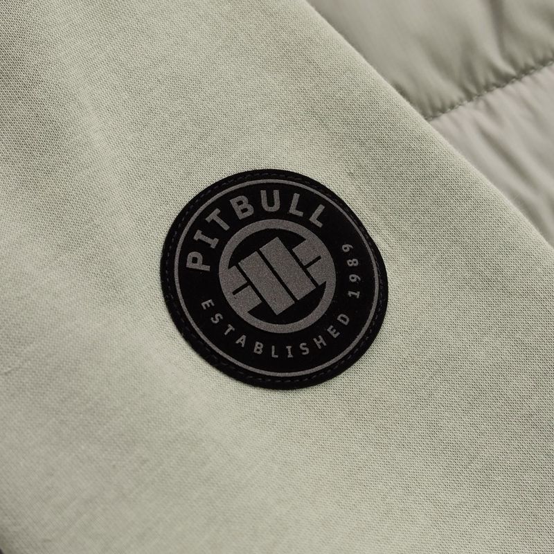 Men's jacket Pitbull Palomar Padded Hooded Hybrid dusty salvia 9