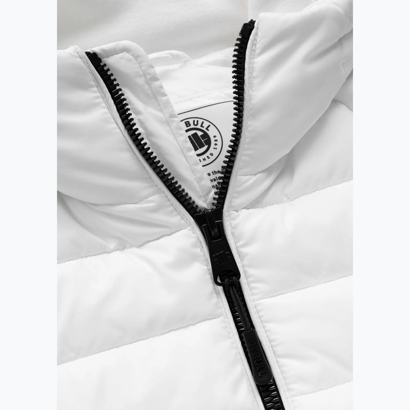 Men's jacket Pitbull Palomar Padded Hooded Hybrid white 7