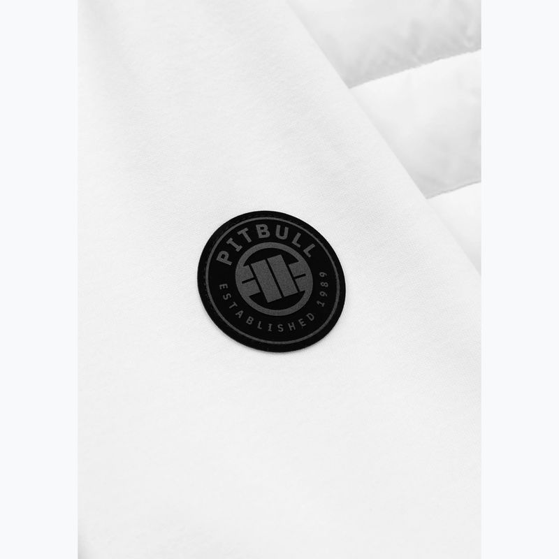 Men's jacket Pitbull Palomar Padded Hooded Hybrid white 9