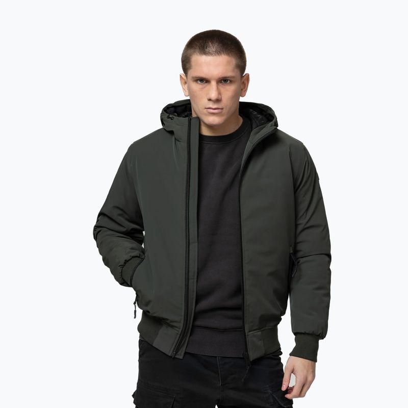 Men's jacket Pitbull York Hooded olive 4
