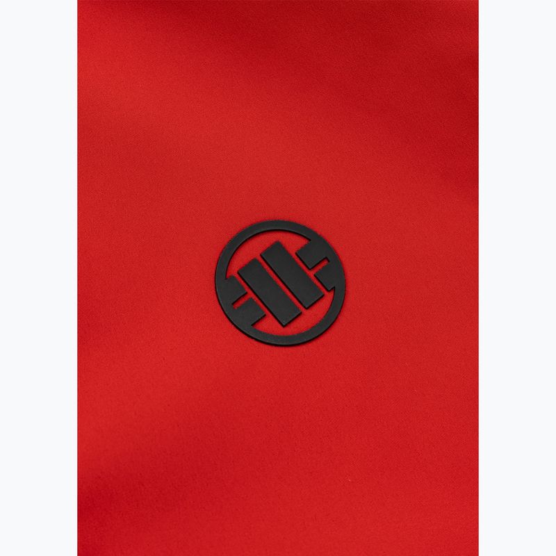 Men's winter jacket Pitbull Padded Rockfish Hooded fluo/red 9