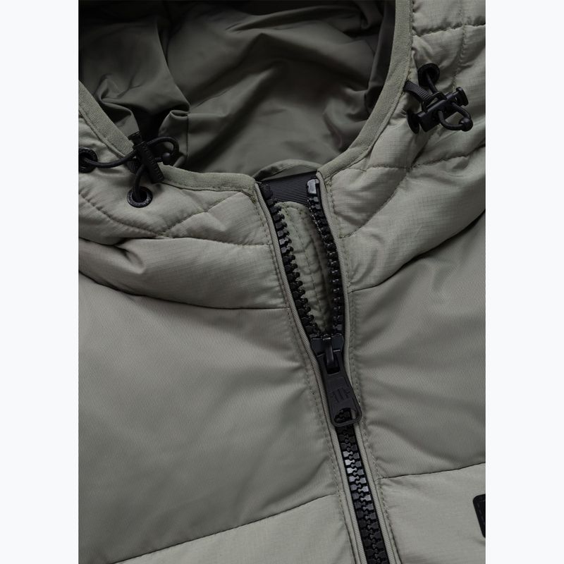 Men's winter jacket Pitbull Dillon Quilted Hooded dusty salvia 8