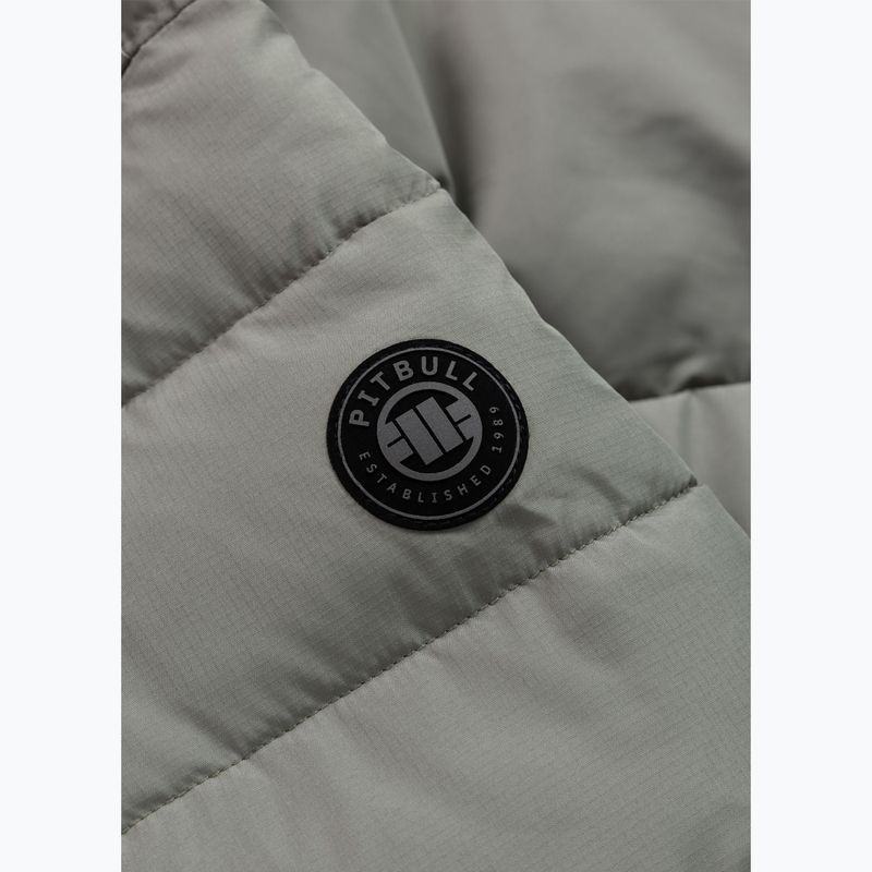 Men's winter jacket Pitbull Dillon Quilted Hooded dusty salvia 10