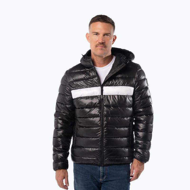 Men's winter jacket Pitbull Shatto Quilted Hooded black