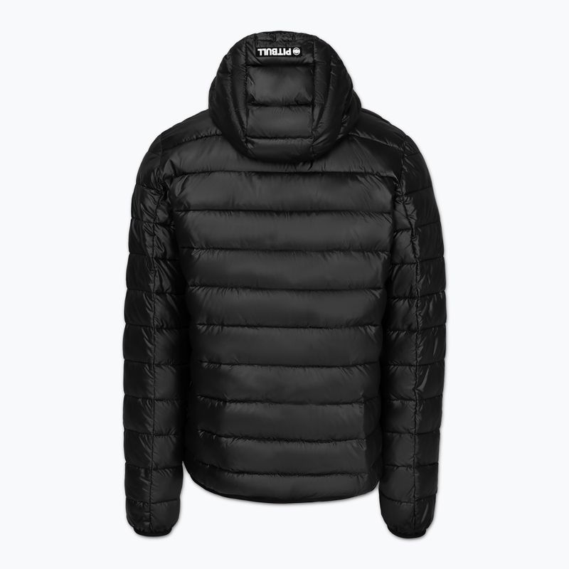 Men's winter jacket Pitbull Shatto Quilted Hooded black 2