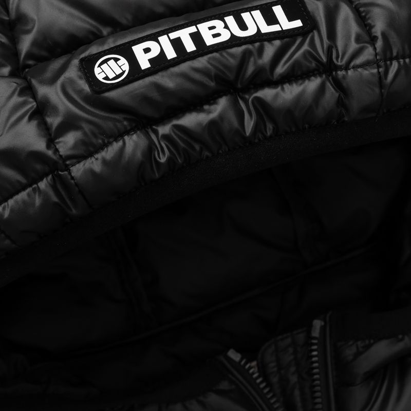 Men's winter jacket Pitbull Shatto Quilted Hooded black 5